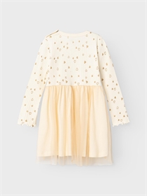NAME IT Glimmer Baby Kjole Royane Buttercream